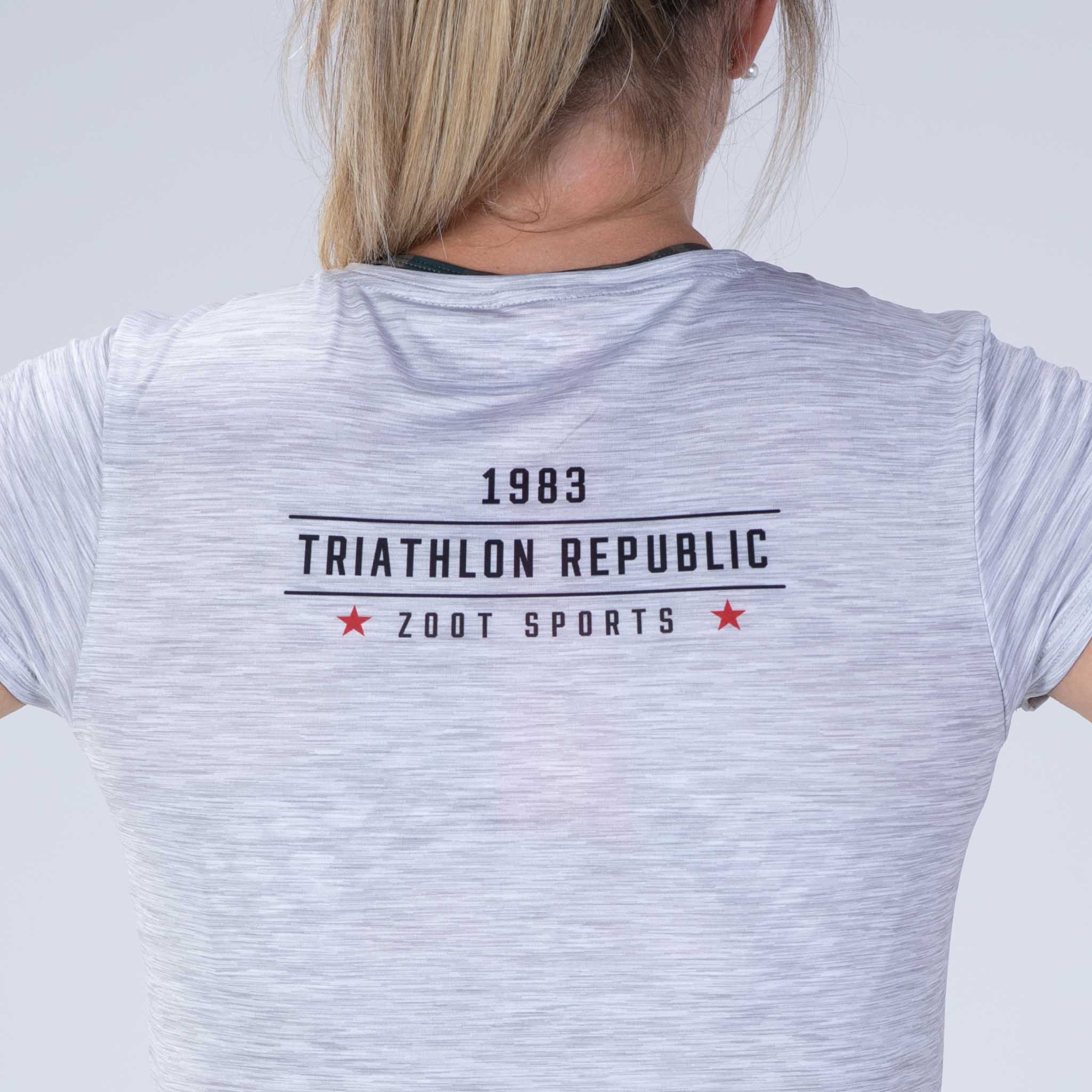 Zoot Sports RUN TEE Women's Ltd Run Tee - Tri Republic