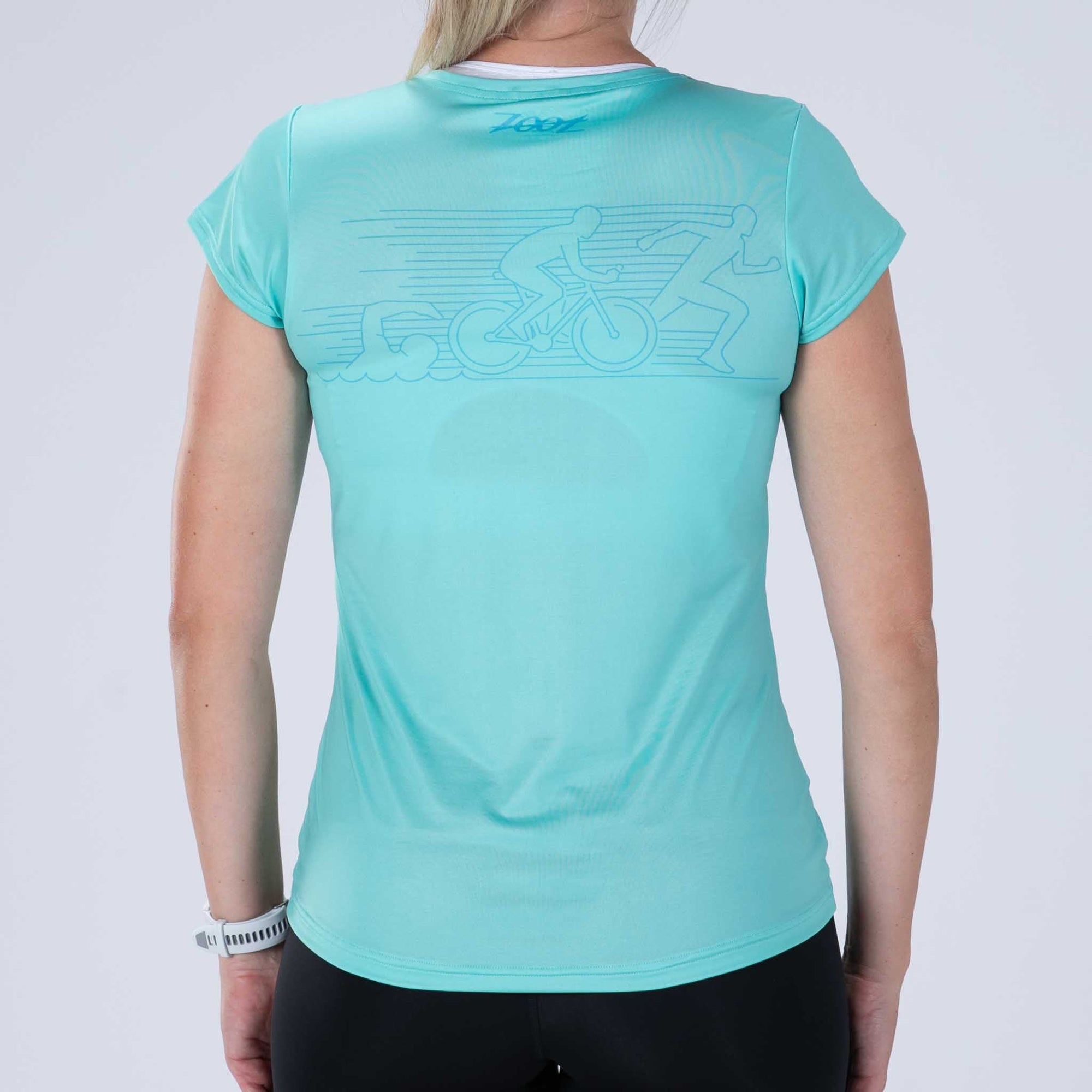 Zoot Sports RUN TEE Women's Ltd Run Tee - Triple Threat