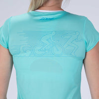 Zoot Sports RUN TEE Women's Ltd Run Tee - Triple Threat