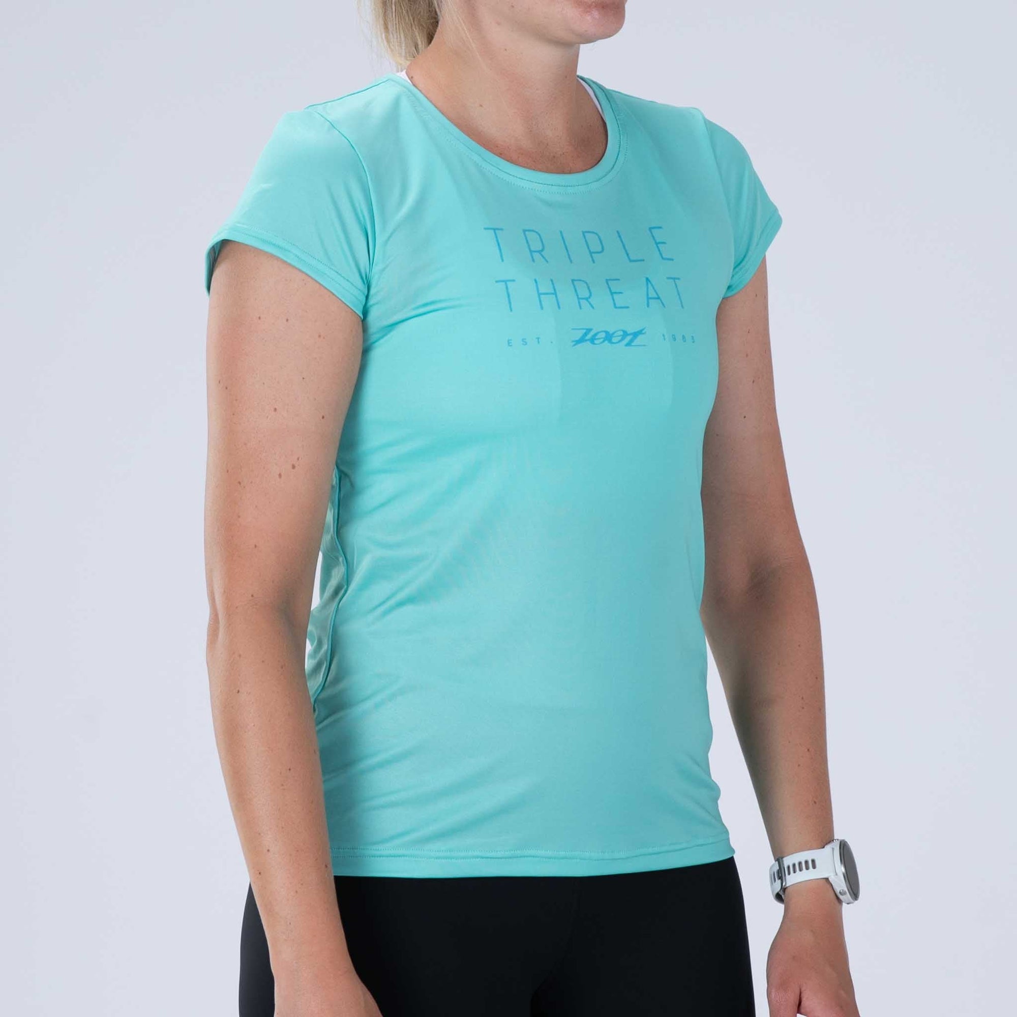 Zoot Sports RUN TEE Women's Ltd Run Tee - Triple Threat