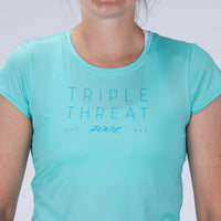 Zoot Sports RUN TEE Women's Ltd Run Tee - Triple Threat