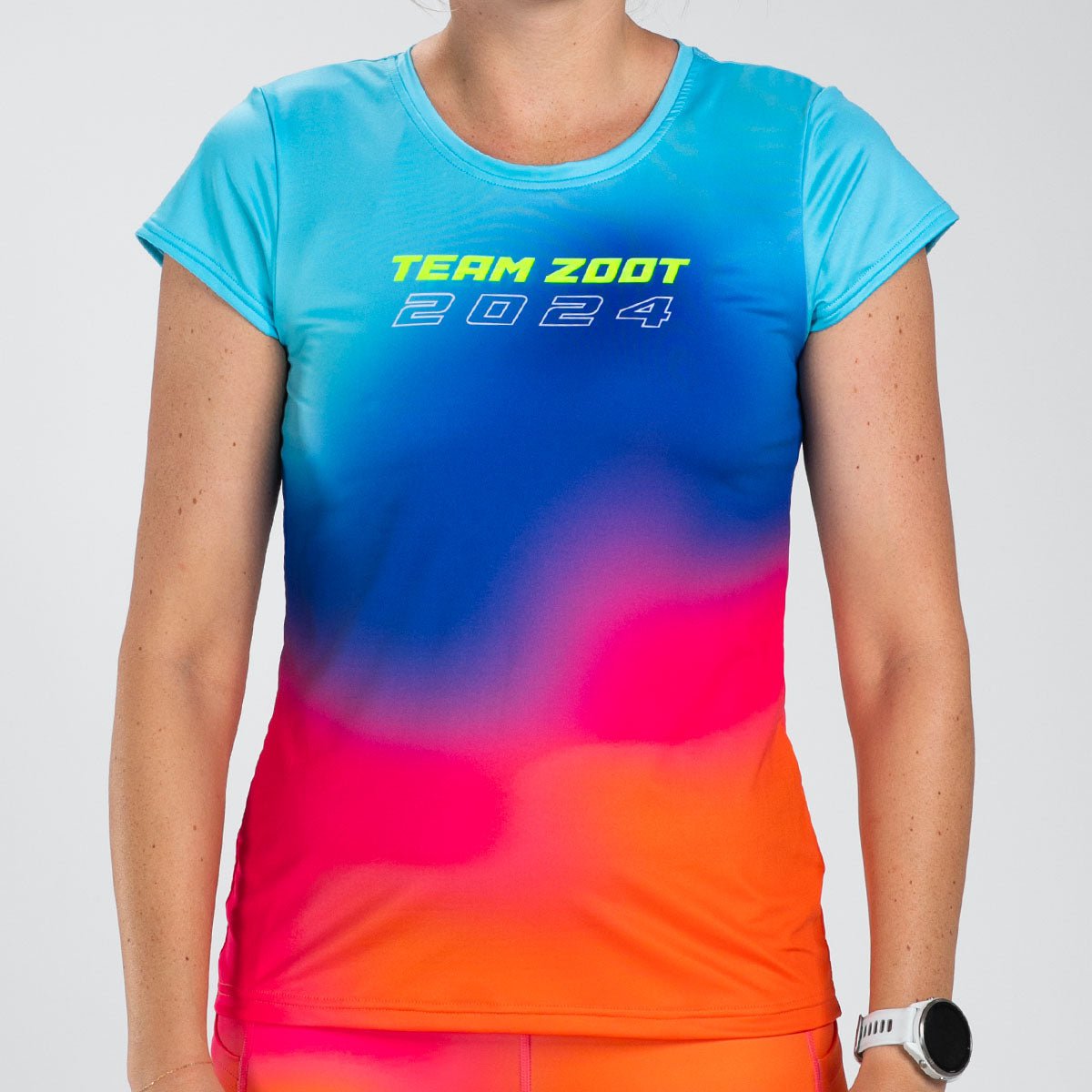 Zoot Sports RUN TEE Women's Ltd Run Tee - TZ Summer Series 2024 Fade