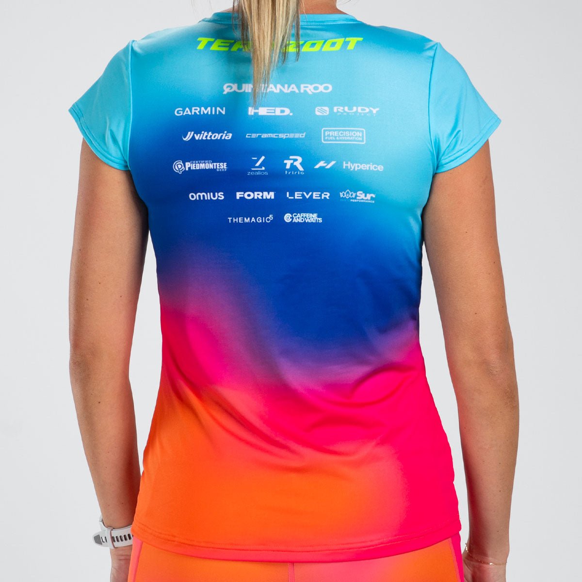 Zoot Sports RUN TEE Women's Ltd Run Tee - TZ Summer Series 2024 Fade