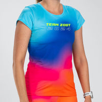 Zoot Sports RUN TEE Women's Ltd Run Tee - TZ Summer Series 2024 Fade