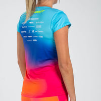 Zoot Sports RUN TEE Women's Ltd Run Tee - TZ Summer Series 2024 Fade