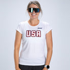 Zoot Sports RUN TEE Women's Ltd Run Tee - USA Flag