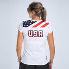 Zoot Sports RUN TEE Women's Ltd Run Tee - USA Flag