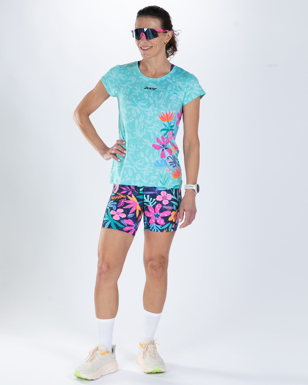 Zoot Sports RUN TEES Women's Ltd Run Tee - Florescence