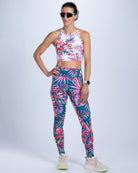 Zoot Sports RUN TIGHTS Women's Ltd Run Pulse High-Rise Tight - Island Original