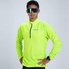 Zoot Sports RUN TOPS Men's Core Run 1/2 Zip - Hyper Yellow