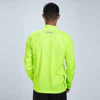 Zoot Sports RUN TOPS Men's Core Run 1/2 Zip - Hyper Yellow