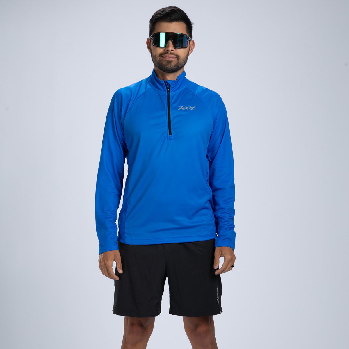 Zoot Sports RUN TOPS Men's Core Run 1/2 Zip - Ocean Blue