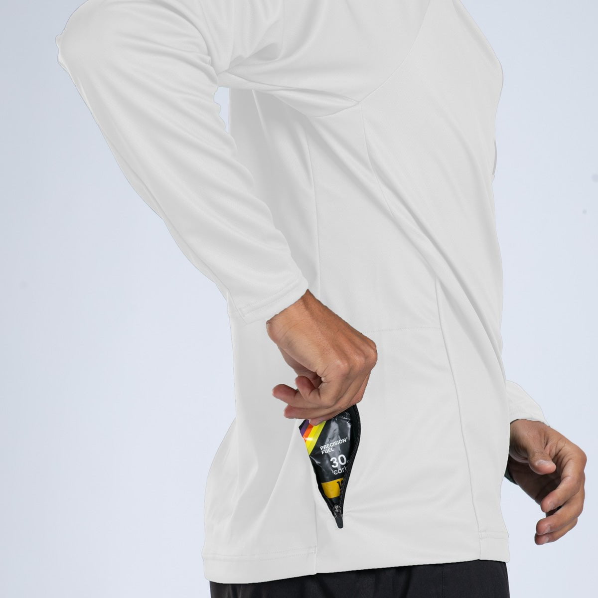 Zoot Sports RUN TOPS Men's Core Run 1/2 Zip - White