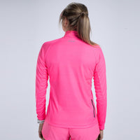 Zoot Sports RUN TOPS Women's Core Run 1/2 Zip - Bright Pink
