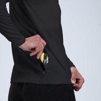 Zoot Sports RUN TOPS Women's Core Run 1/2 Zip - Jet Black