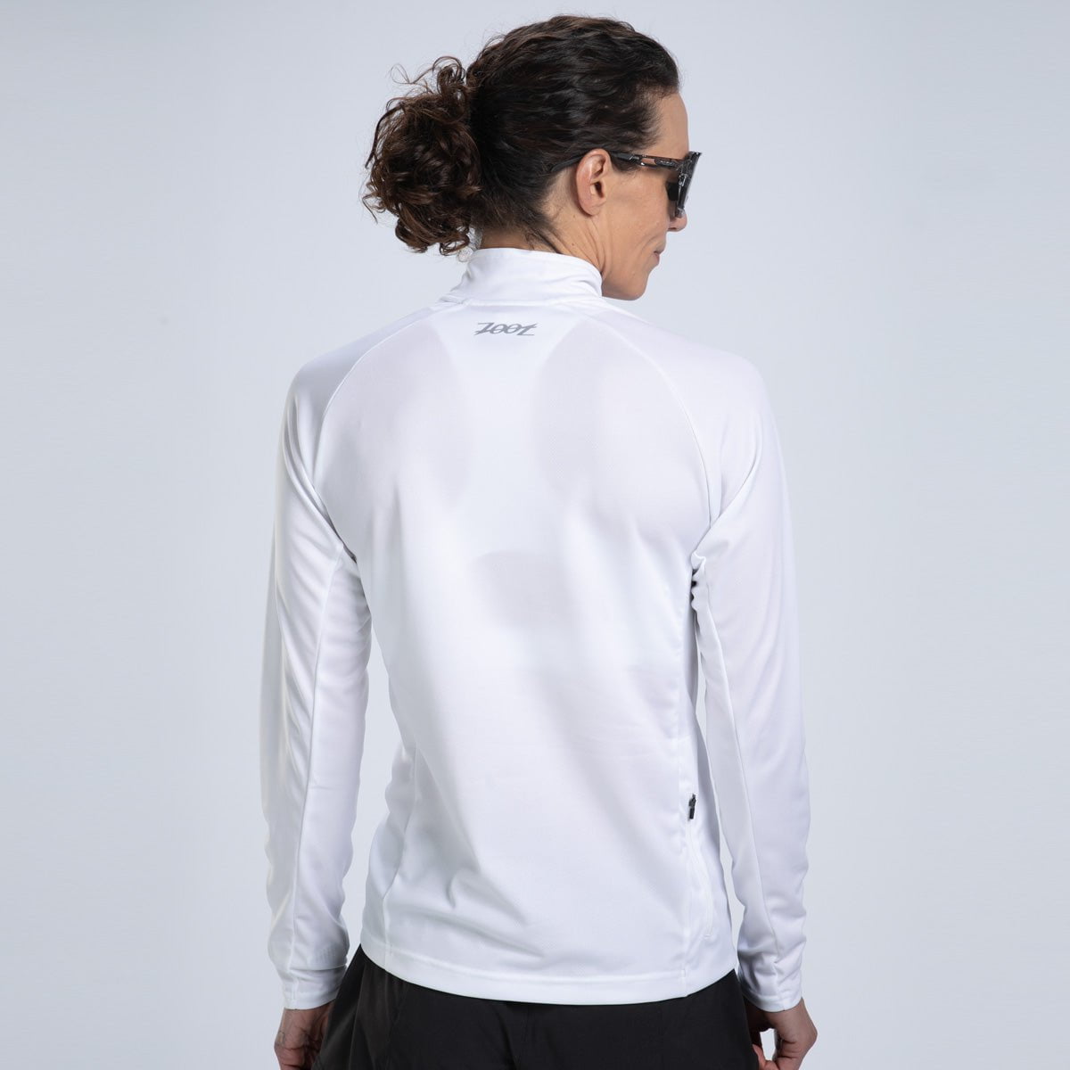 Zoot Sports RUN TOPS Women's Core Run 1/2 Zip - White