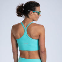 Zoot Sports RUN TOPS Women's Core Run Crop - Aqua Blue
