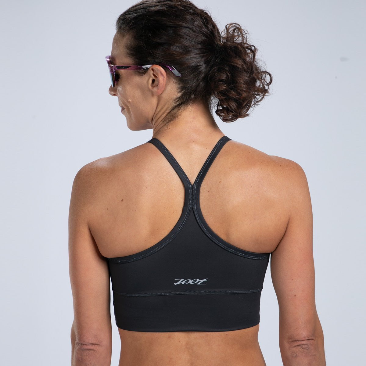 Zoot Sports RUN TOPS Women's Core Run Crop - Jet Black