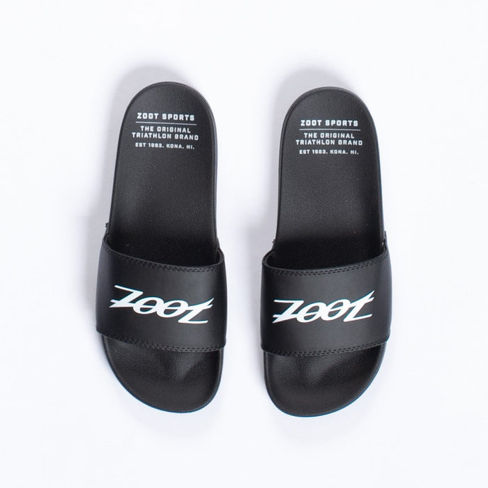 Zoot Sports SHOES Unisex Transition Slide Sandals - Black/White