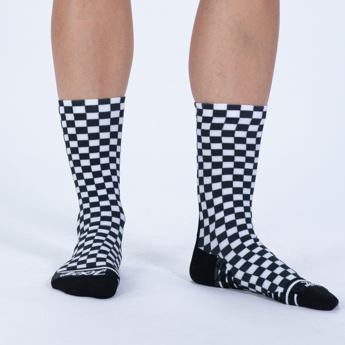 Zoot Sports SOCKS Unisex 6" Sock - Checkers