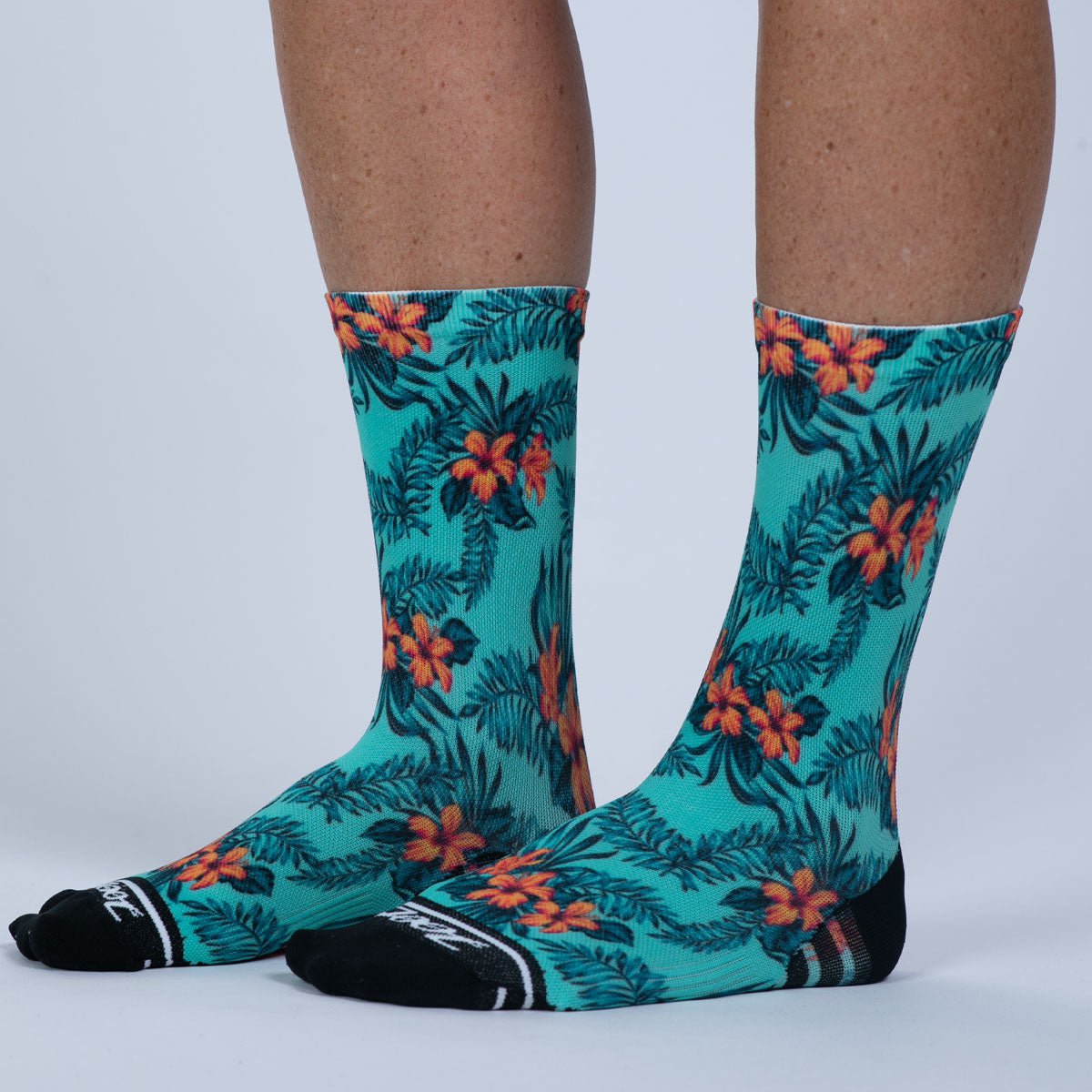 Zoot Sports SOCKS Unisex 6" Sock - Mint Hula