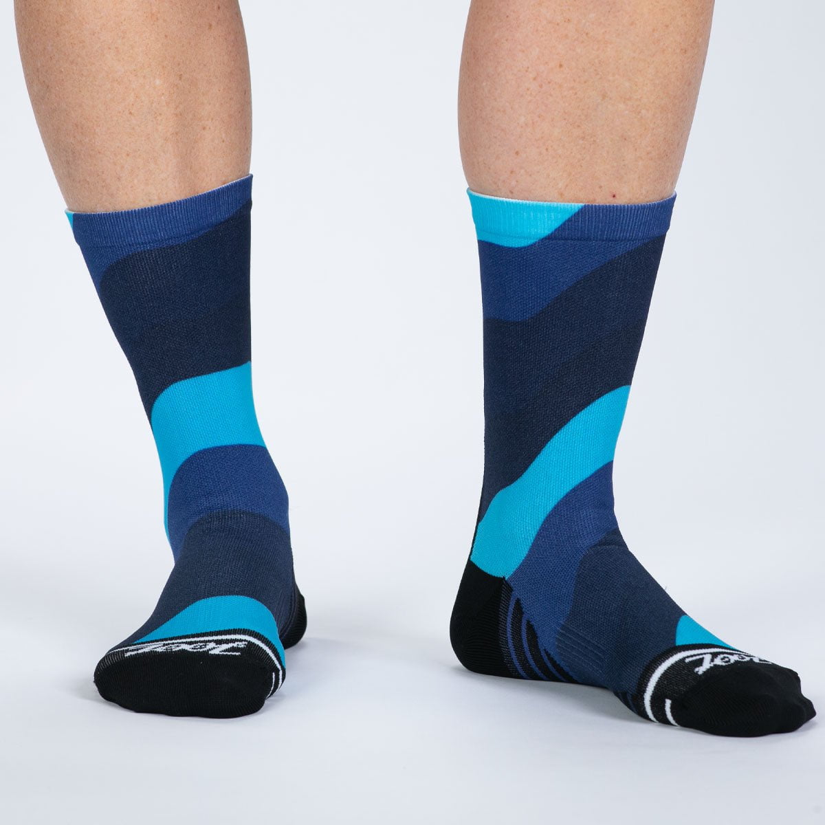Zoot Sports SOCKS Unisex 6" Sock - Team Zoot 2025 - Blue Wave