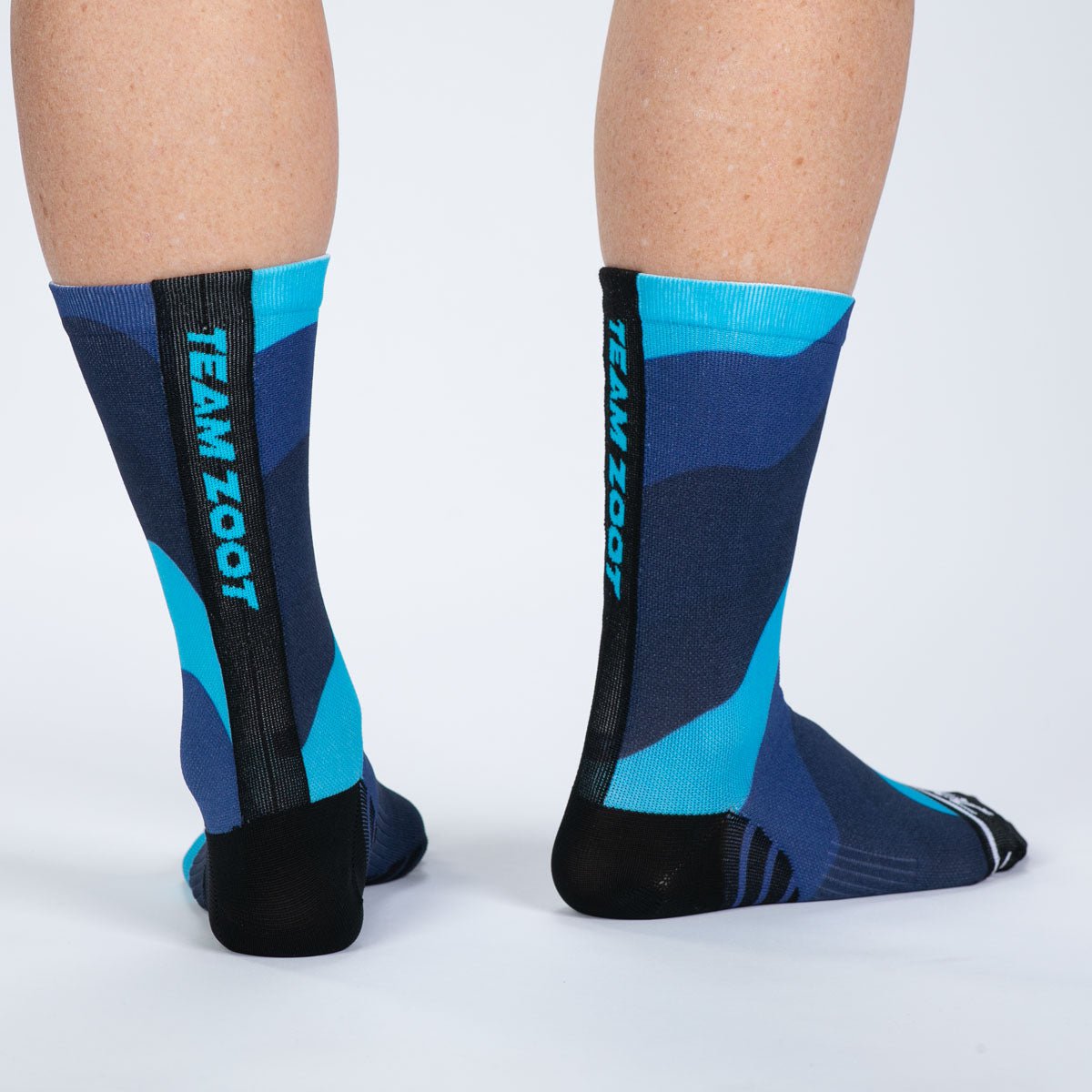 Zoot Sports SOCKS Unisex 6" Sock - Team Zoot 2025 - Blue Wave