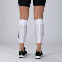 Zoot Sports SOCKS Unisex Elite Aero Calf Sleeves - White