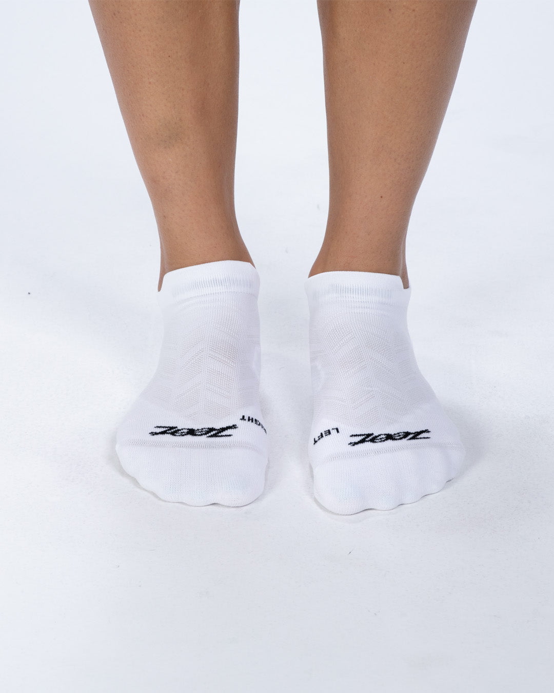 Zoot Sports SOCKS Unisex No Show Sock - Zoot Pacer White