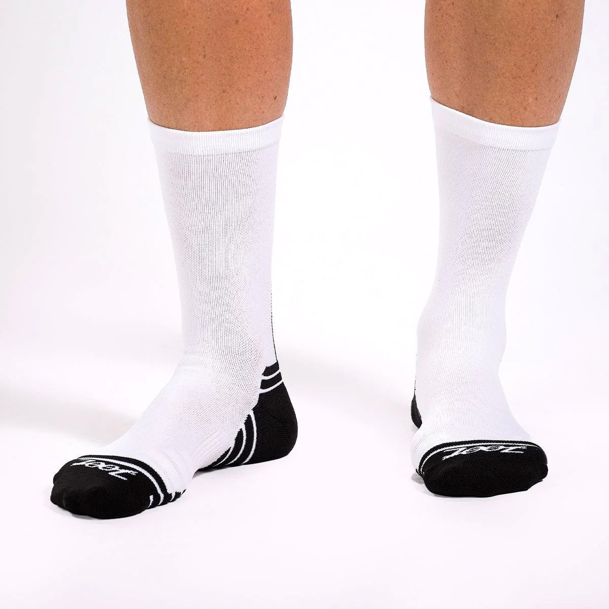 Zoot Sports SOCKS Unisex TZ 6" Sock - White/Black