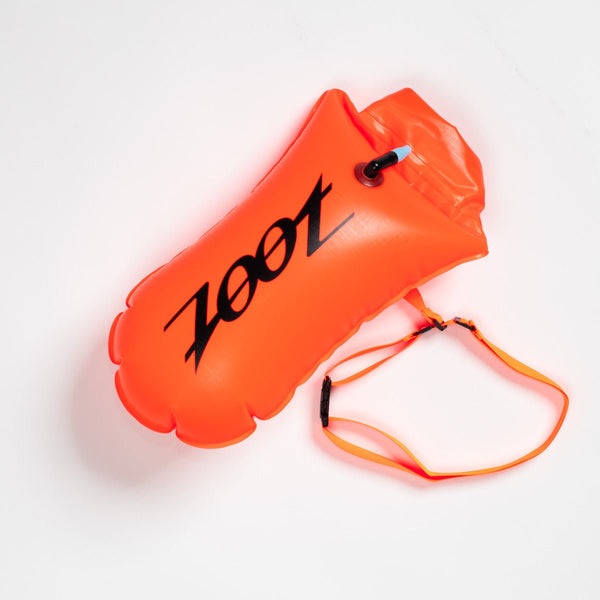 Ultra Swim Safety Buoy & Dry Bag - Neon Orange – Zoot Sports