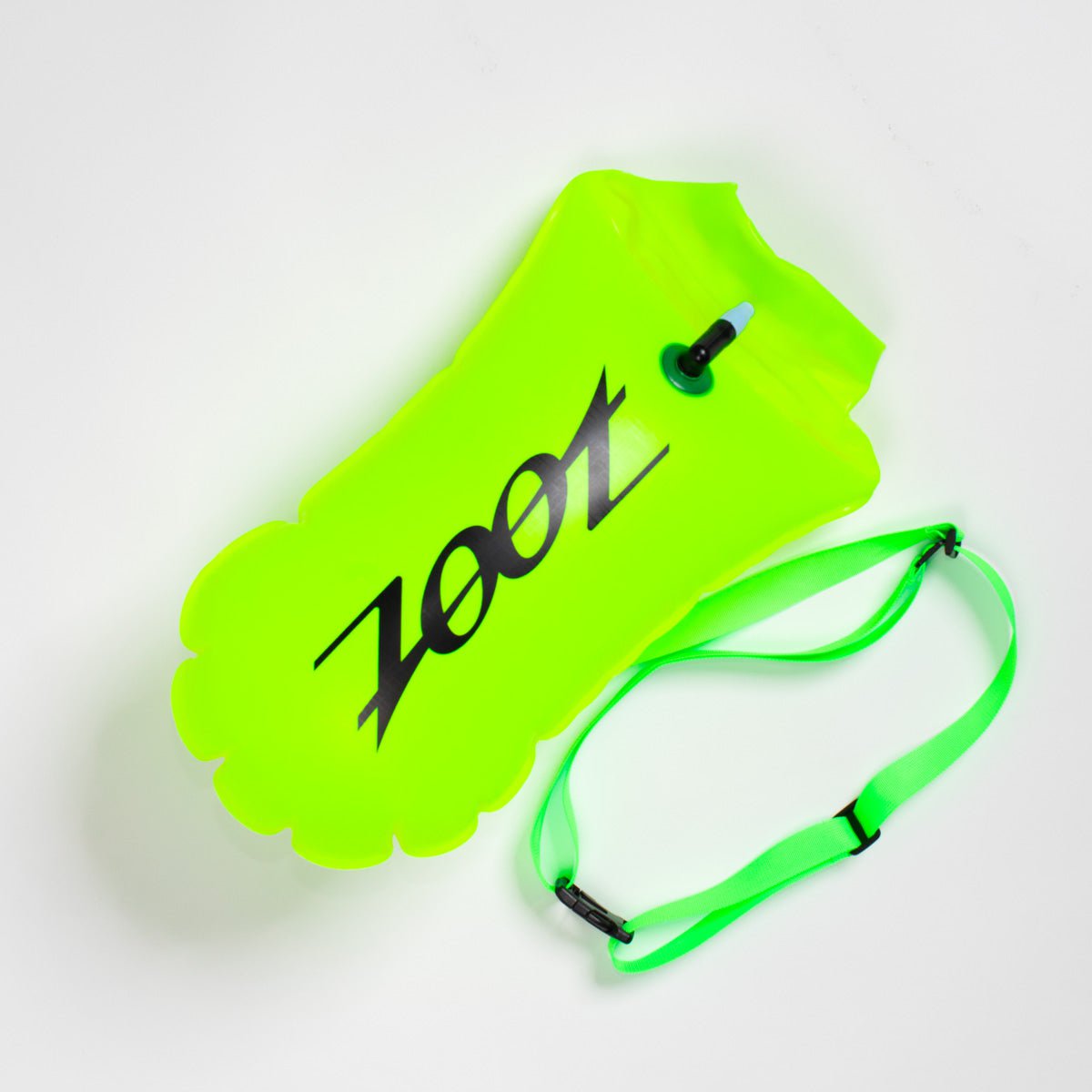 Zoot Sports SWIM ACCESSORIES Ultra Swim Safety Buoy & Dry Bag - Neon Yellow