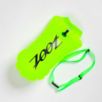 Zoot Sports SWIM ACCESSORIES Ultra Swim Safety Buoy & Dry Bag - Neon Yellow