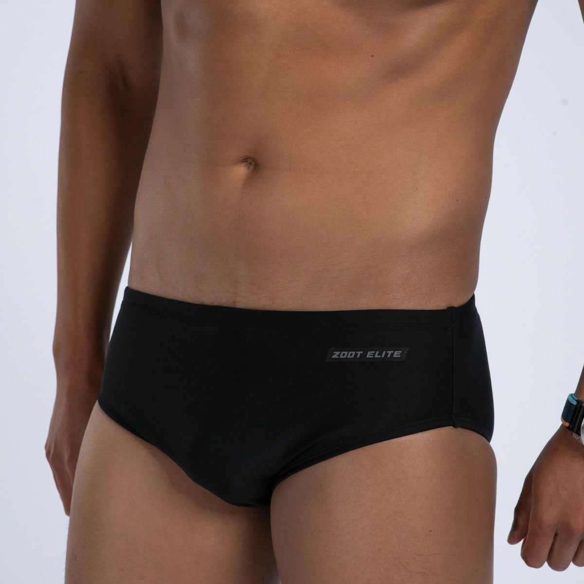 Zoot Sports SWIM Men's Elite Swim Brief - Jet Black