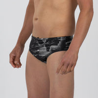 Zoot Sports SWIM Men's Ltd Swim Brief - Distortion