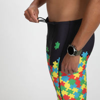 Zoot Sports SWIM Men's Ltd Swim Jammer - Autism Puzzle