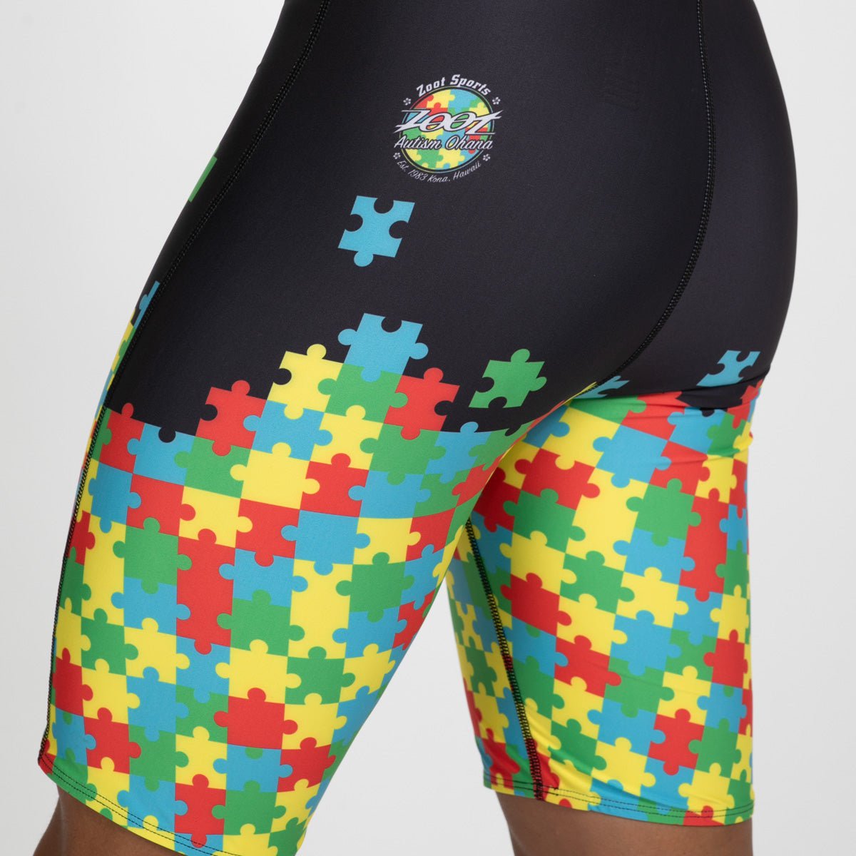 Zoot Sports SWIM Men's Ltd Swim Jammer - Autism Puzzle