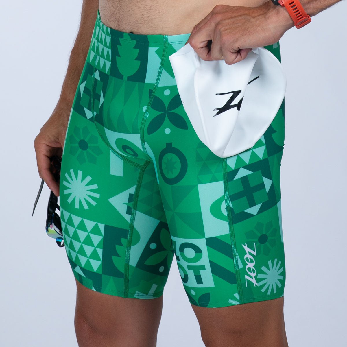 Zoot Sports SWIM Men's Ltd Swim Jammer - Holiday Spirit