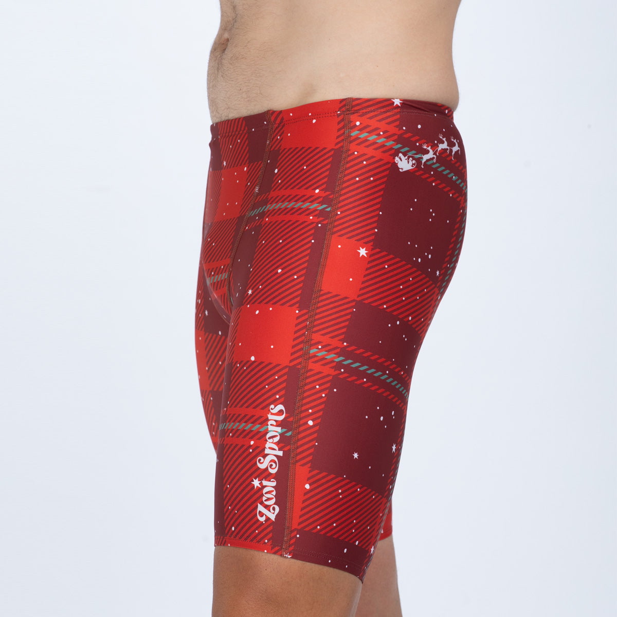 Zoot Sports SWIM Men's Ltd Swim Jammer - Holly Plaid