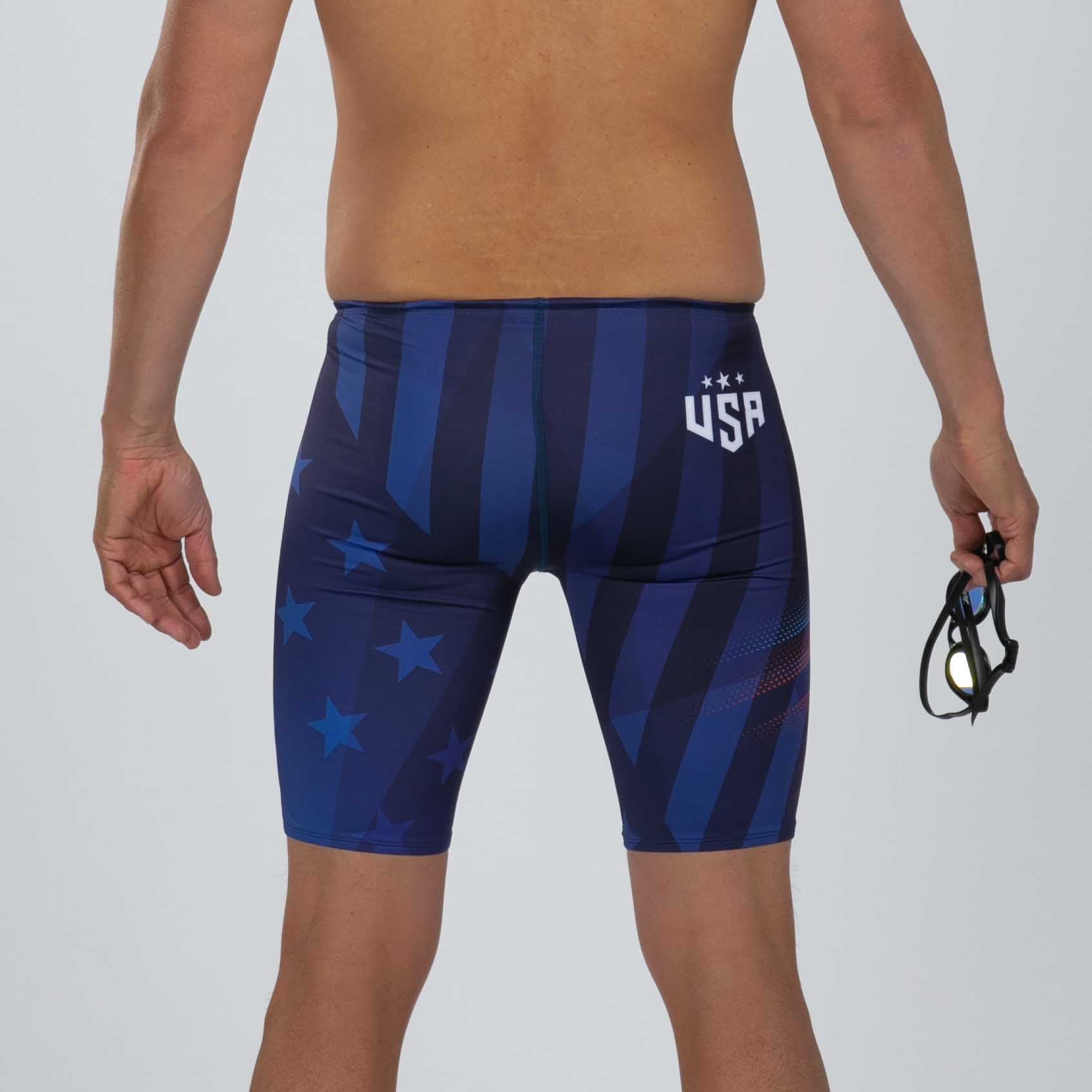 Zoot Sports SWIM Men's Ltd Swim Jammer - RWB