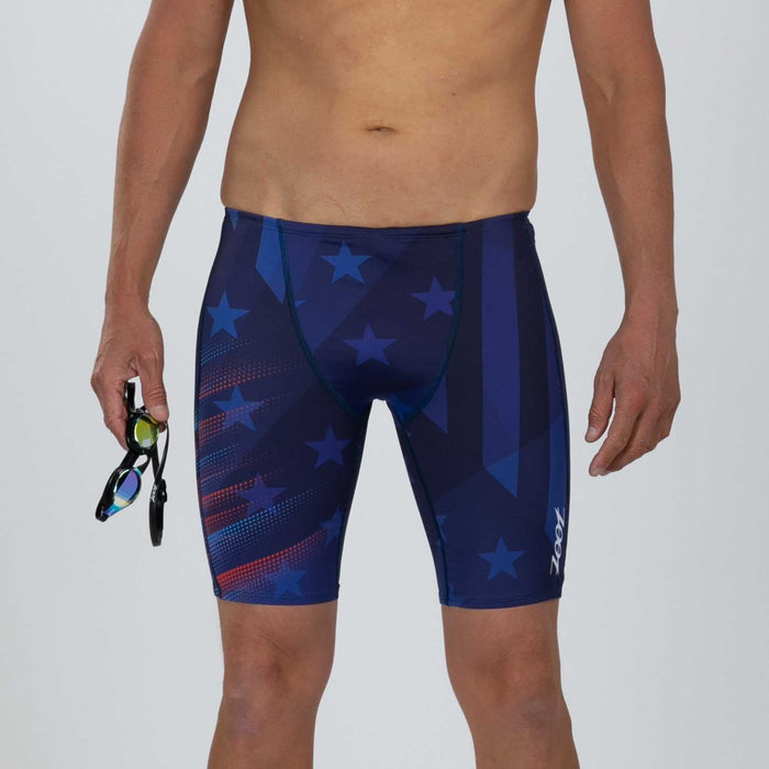 Zoot Sports SWIM Men's Ltd Swim Jammer - RWB