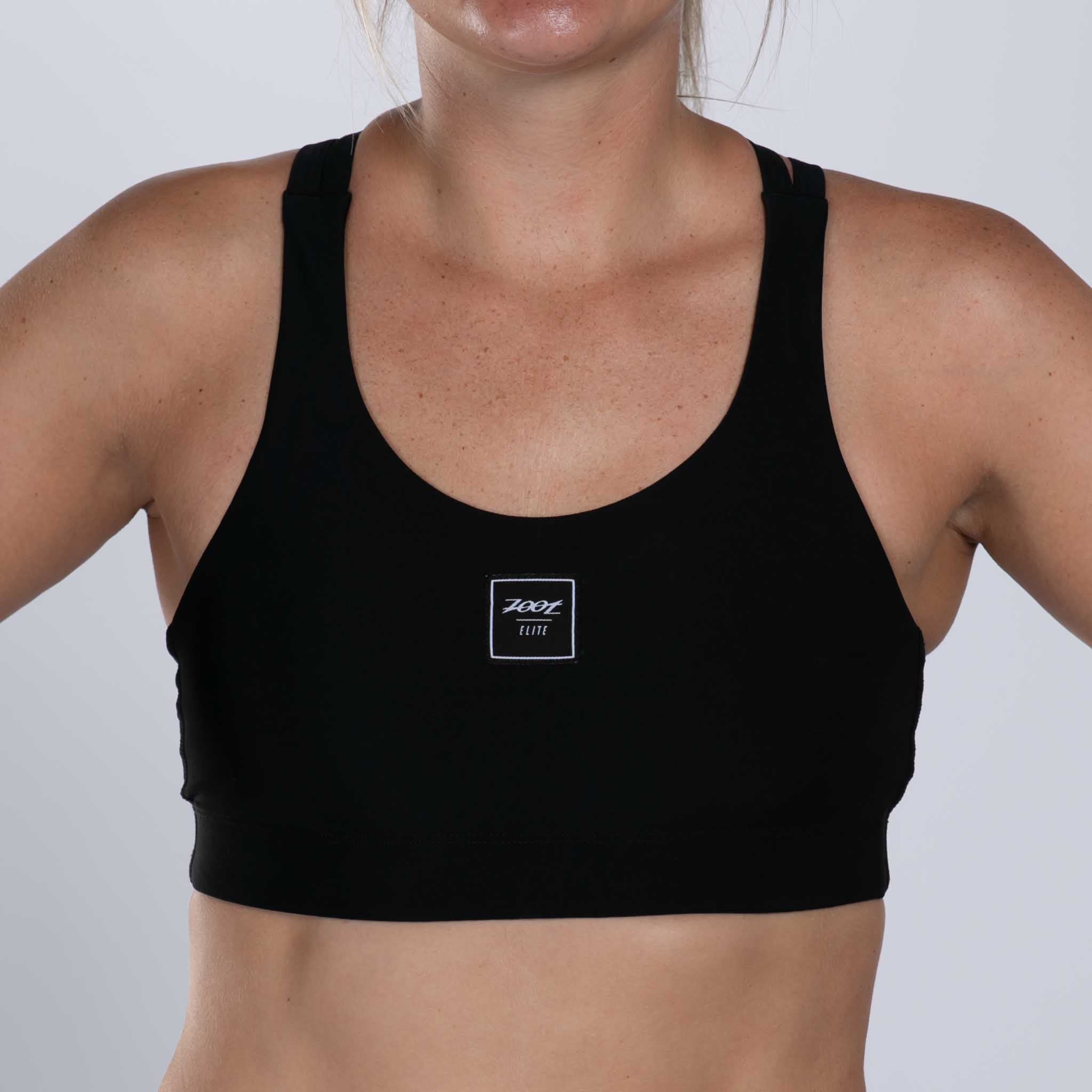 Zoot Sports SWIM Women's Elite Swim Bikini Top - Black