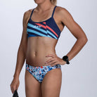 Zoot Sports SWIM Women's Ltd Swim Bikini Bottom - Cote d'Azur