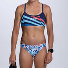Zoot Sports SWIM Women's Ltd Swim Bikini Bottom - Cote d'Azur