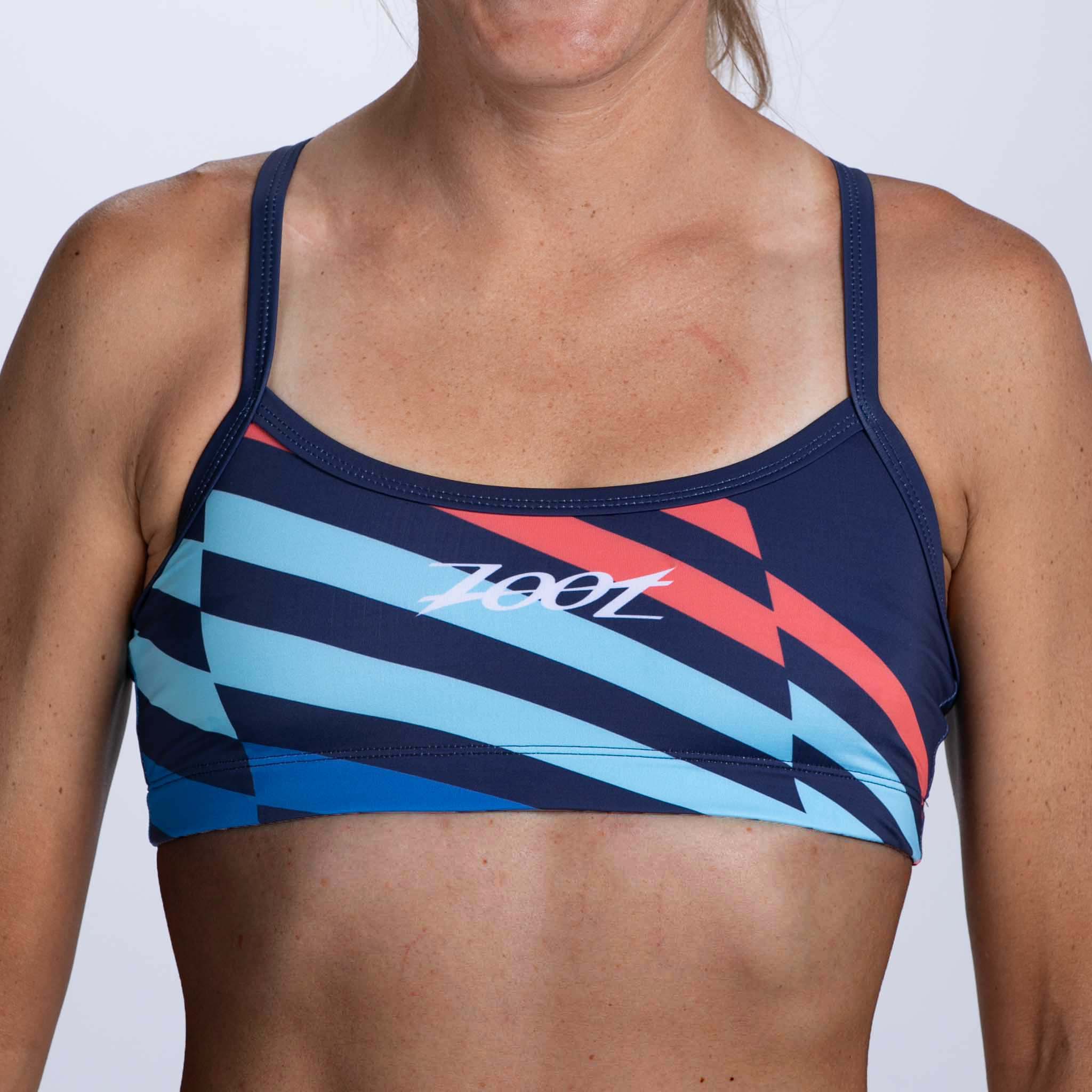 Zoot Sports SWIM Women's Ltd Swim Bikini Top - Cote d'Azur