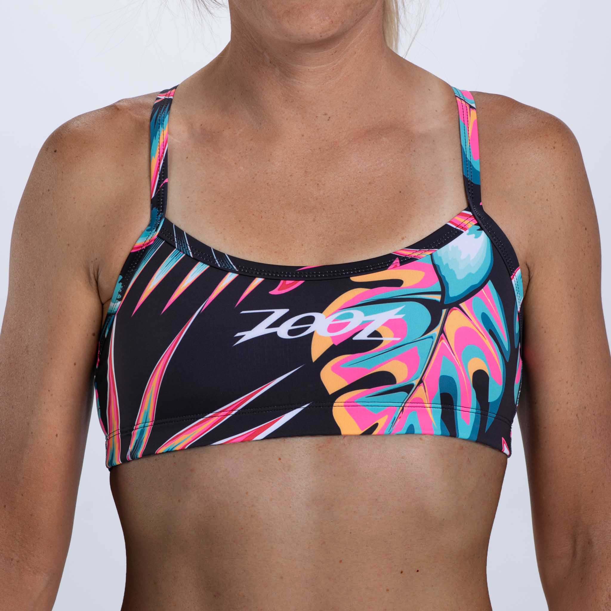 Zoot Sports SWIM Women's Ltd Swim Bikini Top - Koa Tropical