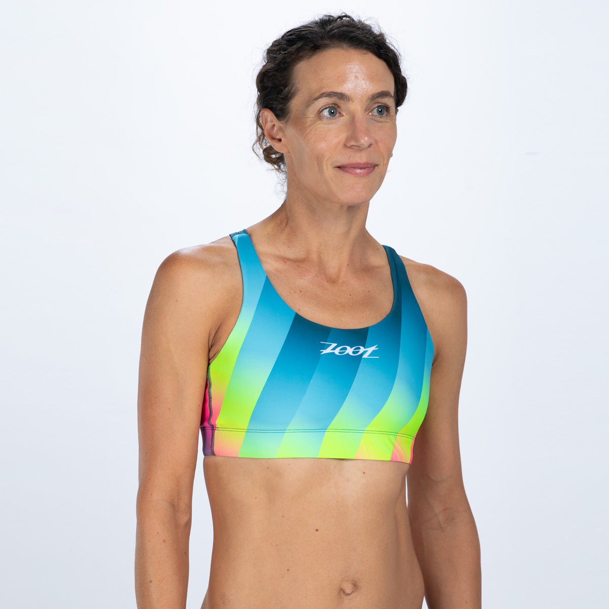 Zoot Sports SWIM Women's Ltd Swim Crossback Bikini Top - Costa Del Sol