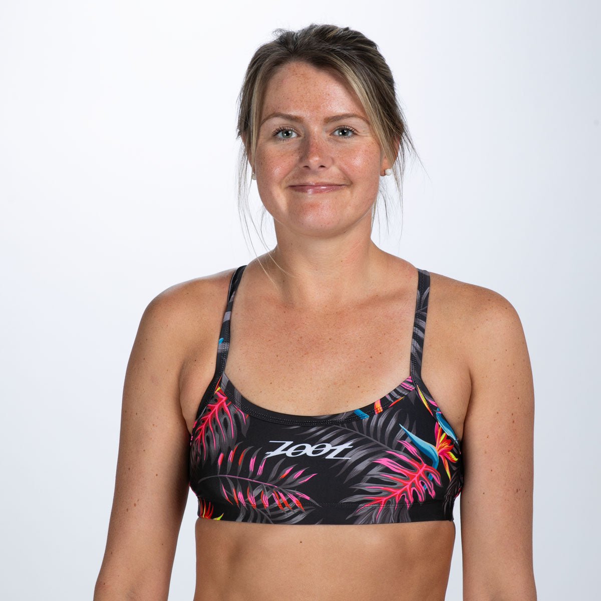 Zoot Sports SWIM Women's Ltd Swim Racerback Bikini Top - Tropical Magic