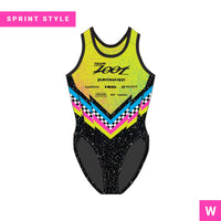 Zoot Sports SWIM Women's Sprint Tri Open Back Swimsuit - Team Zoot 2024