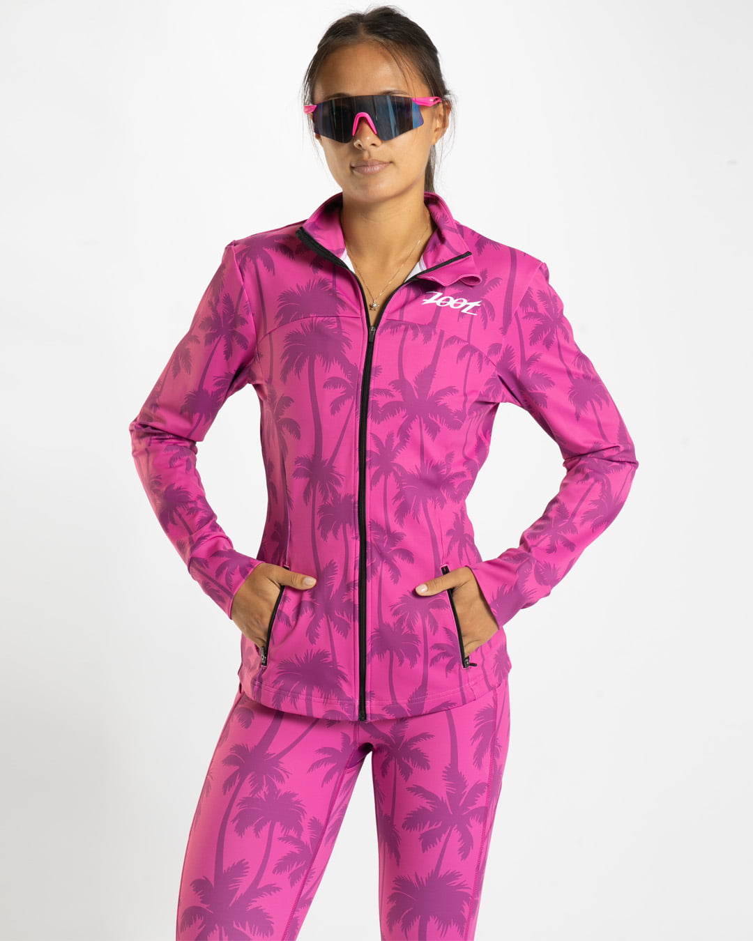 Zoot Sports TRACK JACKETS Women's Ltd Run Pulse Jacket - Paradise